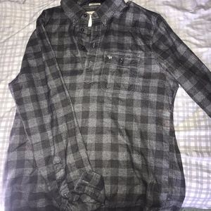 Abercrombie and Fitch 3/4 Button Up Flannel